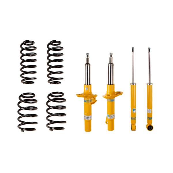 Bilstein - Bilstein 46-183101 Bilstein B12 2006 Audi A3 Ambiente Front and Rear Suspension Kit - Fits 2006-2013 Audi A3