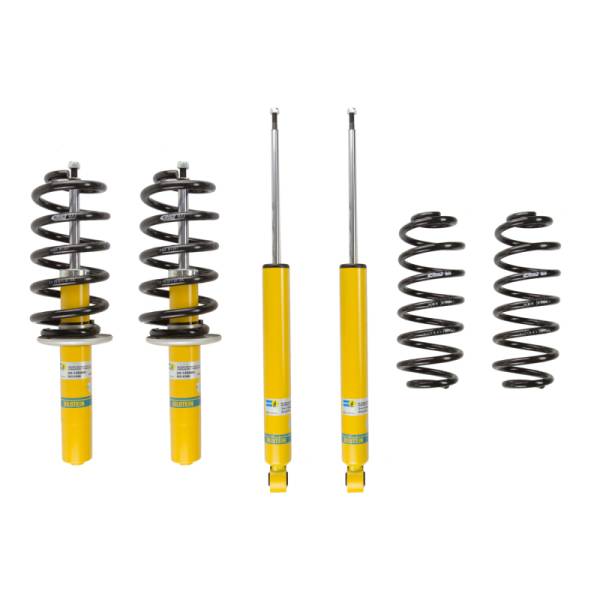 Bilstein - Bilstein 46-183323 Bilstein B12 2009 Audi A4 Base Front and Rear Suspension Kit - Fits 2009-2016 Audi A4
