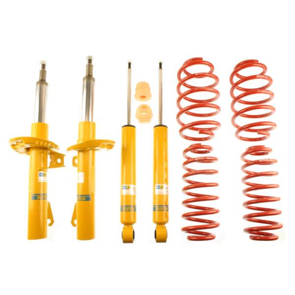 Bilstein - Bilstein 46-188069 Bilstein B12 2010 Volkswagen Golf TDI Front and Rear Complete Suspension Kit - Fits 2010-2014 Volkswagen GTI