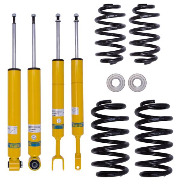 Bilstein - Bilstein 46-188465 Bilstein B12 2005 Audi A4 Base Front and Rear Suspension Kit - Fits 2002-2008 Audi A4