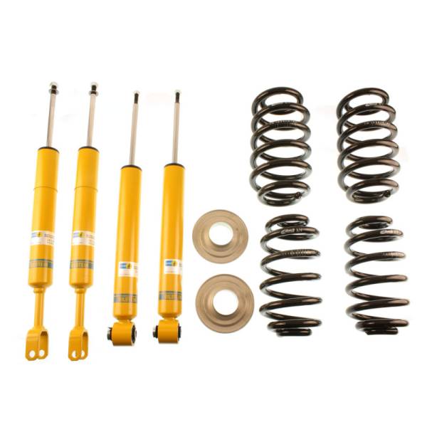 Bilstein - Bilstein 46-188502 Bilstein B12 2003 Audi A4 Quattro Base Front and Rear Complete Suspension Kit - Fits 2003-2008 Audi A4 Quattro