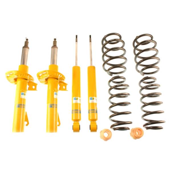 Bilstein - Bilstein 46-189622 Bilstein B12 2008 Audi TT Quattro Base Coupe Front and Rear Complete Suspension Kit - Fits 2008-2010 Audi TT Quattro