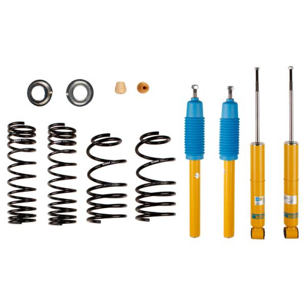 Bilstein - Bilstein 46-189868 Bilstein B12 1975 Volkswagen Rabbit Base Front and Rear Suspension Kit - Fits 1975-1988 Volkswagen Scirocco