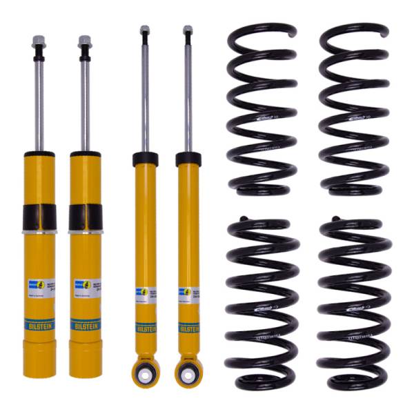 Bilstein - Bilstein 46-275349 Bilstein B12 (Pro-Kit) 17-20 Audi A4 Front Suspension Lowering Kit (w/o Electronic Suspension) - Fits 2017-2021 Audi A5 Quattro, A4