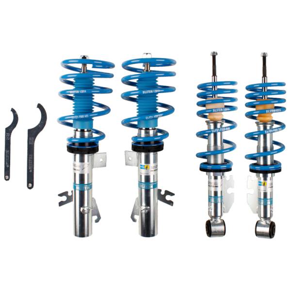 Bilstein - Bilstein 47-126916 Bilstein B14 2005 Mini Cooper Base Convertible Front and Rear Suspension Kit - Fits 2002-2008 Mini Cooper