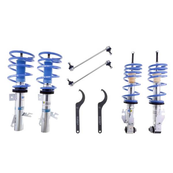 Bilstein - Bilstein 47-139060 Bilstein B14 2007 Mini Cooper Base Hatchback Front and Rear Suspension Kit - Fits 2007-2015 Mini Cooper