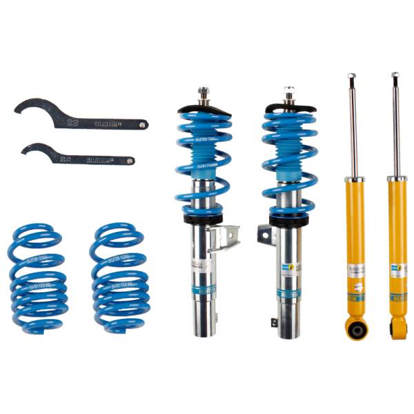 Bilstein - Bilstein 47-158276 Bilstein B14 2012 Volkswagen Beetle Turbo Front and Rear Suspension Kit - Fits 2005-2013 Volkswagen, Audi models