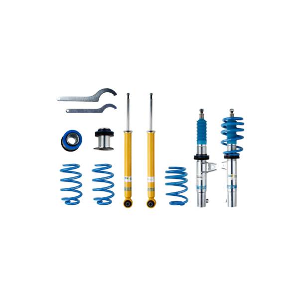 Bilstein - Bilstein 47-254954 Bilstein B14 2015 Audi A3 / 2015 Volkswagen Golf Front & Rear Performance Suspension - Fits 2015-2021 Volkswagen Golf