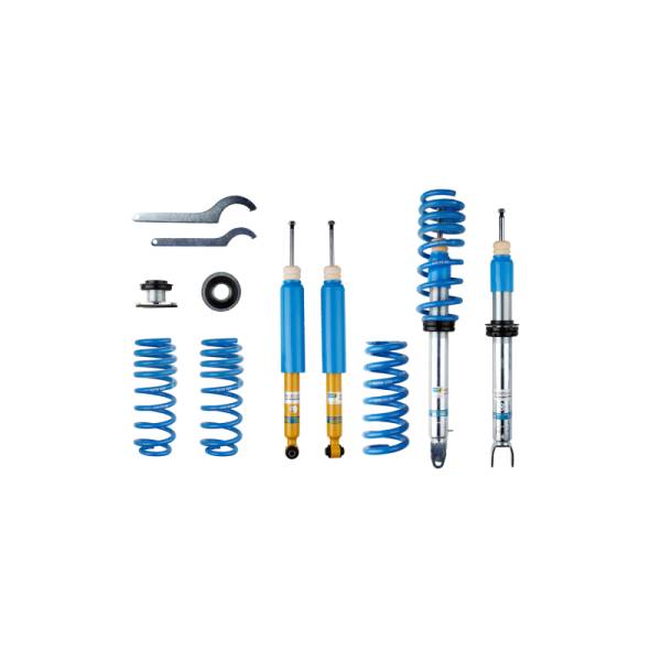 Bilstein - Bilstein 47-258037 Bilstein B14 2017 Mercedes-Benz E300/E400 Front and Rear Suspension Kit - Fits 2017-2021 Mercedes-Benz E450, E300, E400