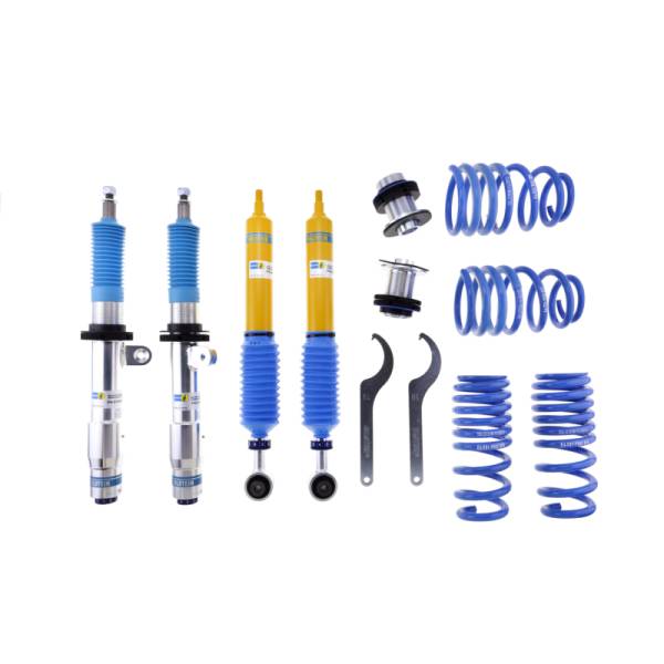 Bilstein - Bilstein 48-244091 Bilstein B16 (PSS10) 2015 BMW M3 / M4 Front & Rear Performance Suspension System - Fits 2015-2021 BMW M4, M2, M3