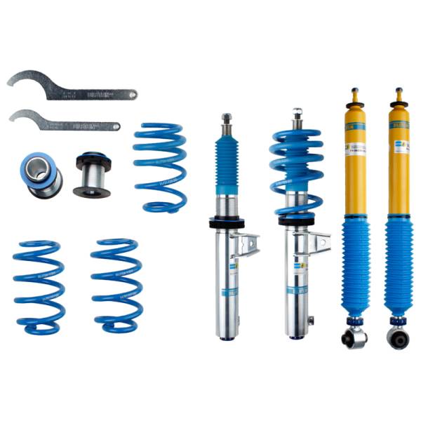 Bilstein - Bilstein 48-251570 Bilstein B16 (PSS10) Front & Rear Performance Suspension System 15+ Audi A3 / VW Golf ALL - Fits select 2015-2021 Volkswagen, Audi applications