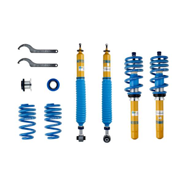 Bilstein - Bilstein 48-275071 Bilstein B16 (PSS10) 17-19 Audi A4 Front and Rear Suspension Kit - Fits select 2017-2021 Audi models