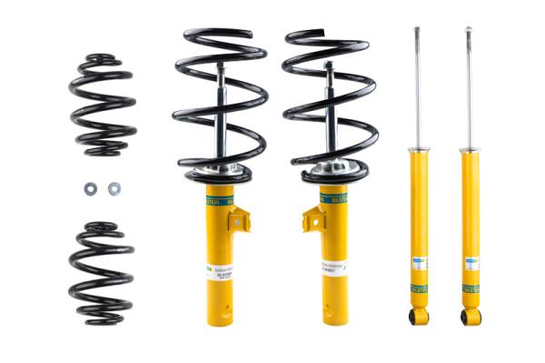Bilstein - Bilstein 48-279765 Bilstein B16 18-19 BMW 530e Front and Rear Performance Suspension System - Fits 2017-2022 BMW 540i, 530i, 530e