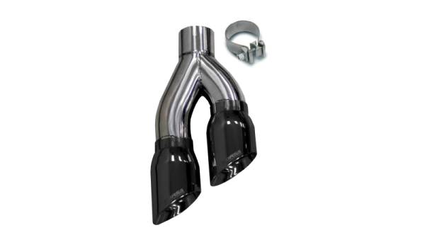 CORSA Performance - CORSA Performance 14031BLK Corsa 1999-2006 Universal Stainless Steel Twin 4.0in Black PVD Pro-Series Tip