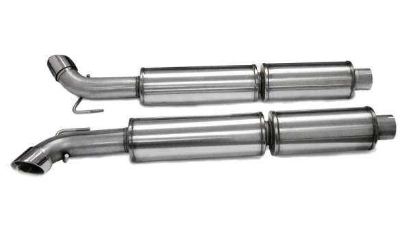 CORSA Performance - CORSA Performance 14176 Corsa 2003-06 Dodge Viper 8.3L Polished Sport Cat-Back Exhaust (2.5in Inlet for Use w/ Stock Conv.)