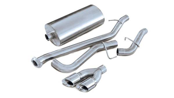 CORSA Performance - CORSA Performance 14232 Corsa 2001-2006 Chevrolet Tahoe 5.3L V8 Polished Sport Cat-Back Exhaust