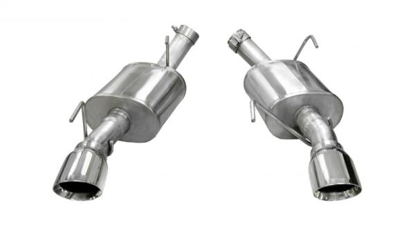 CORSA Performance - CORSA Performance 14314 Corsa 2005-2010 Ford Mustang Shelby GT500 5.4L V8 Polished Xtreme Axle-Back Exhaust