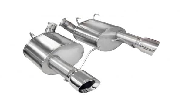 CORSA Performance - CORSA Performance 14316 Corsa 2011-2014 Ford Mustang GT/Boss 302 5.0L V8 Polished Sport Axle-Back Exhaust