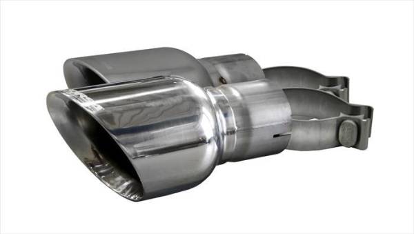 CORSA Performance - CORSA Performance 14346 Corsa 2015-2025 Ford Mustang GT 3.0in Inlet / 4.5in Outlet Polished Tip Kit (For Corsa Exhaust Only)