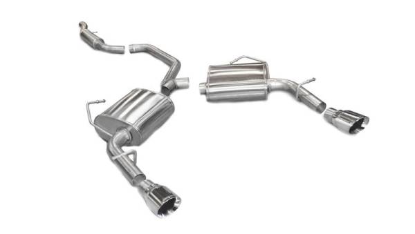 CORSA Performance - CORSA Performance 14413 Corsa 2011-2014 Chrysler 200/Dodge Avenger V6 Polished Sport Cat-Back Exhaust