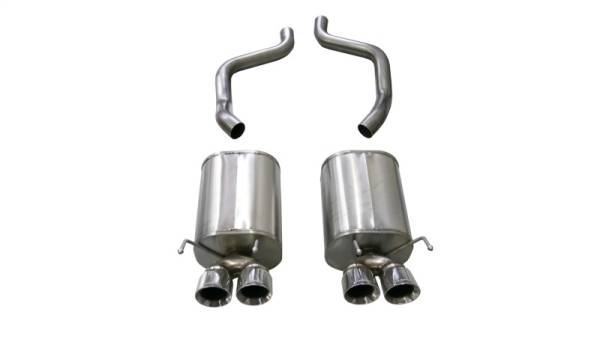 CORSA Performance - CORSA Performance 14469 Corsa 2005-2007 Chevrolet Corvette C6 6.0L V8 Polished Xtreme Axle-Back Exhaust