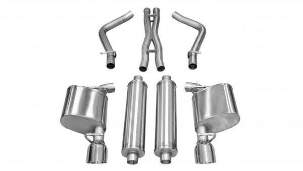CORSA Performance - CORSA Performance 14537 Corsa 2011-2014 Chrysler 300 R/T 5.7L V8 Polished Xtreme Cat-Back Exhaust