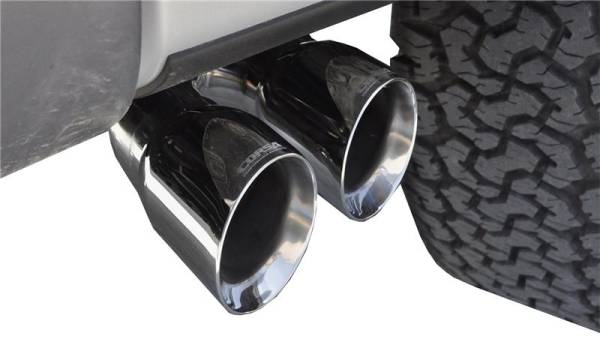 CORSA Performance - CORSA Performance 14757 Corsa 2011-14 Ford F-150 Raptor 6.2L V8 133in Wheelbase Xtreme Cat-Back Resonator Delete Kit Exhaust