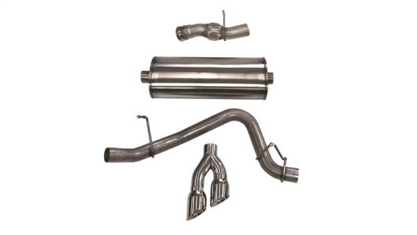CORSA Performance - CORSA Performance 14826 Corsa 2015-2020 GMC Yukon Denali 6.2L V8 Single Side Exit Cat-Back Exhaust w/ Polished Tips