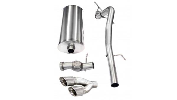 CORSA Performance - CORSA Performance 14878 Corsa 2011-2014 Cadillac Escalade 6.2L V8 Polished Sport Cat-Back Exhaust