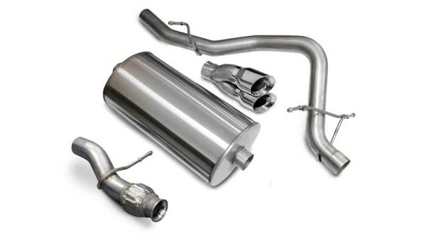 CORSA Performance - CORSA Performance 14912 Corsa 2009-2014 Chevrolet Tahoe 5.3L V8 Polished Sport Cat-Back Exhaust