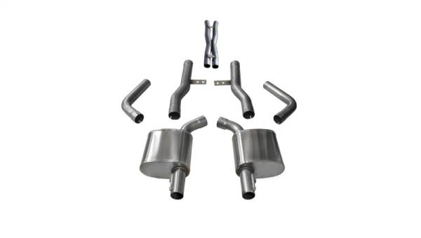 CORSA Performance - CORSA Performance 21018 Corsa 2017-2020 Dodge Charger/Chrysler 300 5.7L V8 Xtreme Cat-Back Dual Rear Exit w/o Tips