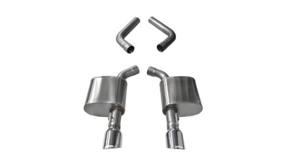 CORSA Performance - CORSA Performance 21019 Corsa 17-20 Dodge Charger 6.4L/17-19 Dodge Charger 5.7L Polished Sport AxleBack Exhaust w/4.5in Tips