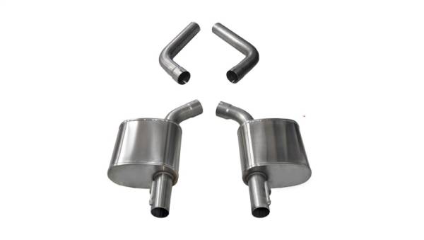 CORSA Performance - CORSA Performance 21022 Corsa 2017-2020 Dodge Charger 5.7L / 17-19 Chrysler 300 5.7L Sport Axle-Back Exhaust w/o Tips