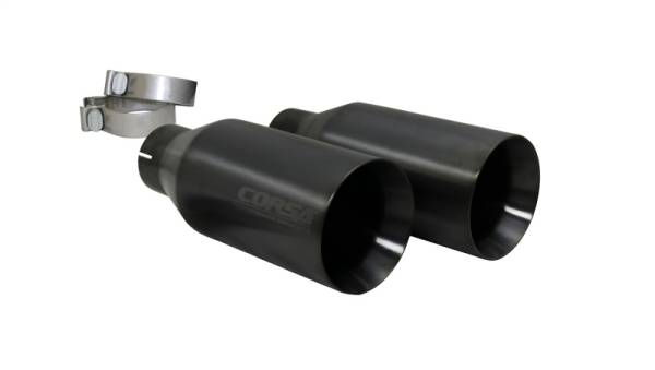 CORSA Performance - CORSA Performance 21035GNM Corsa 2019-2024 Ram 1500 5.7L Crew Cab w/ 57in or 76in Bed Cat-Back Dual Rr Exit 5in Gun Metal Tips