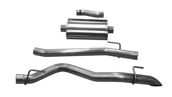 CORSA Performance - CORSA Performance 21061 Corsa 2020-2025 Jeep Gladiator JT 3.0in Cat-Back Single Side Exit w/ Turn Down Tip