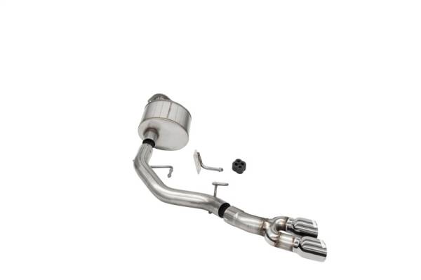 CORSA Performance - CORSA Performance 21141 Corsa 2021-2025 Ford F-150 Regular Cab/6.5in Bed 5.0L V8 Xtreme Cat-Back Front of Tire Exit-Polished