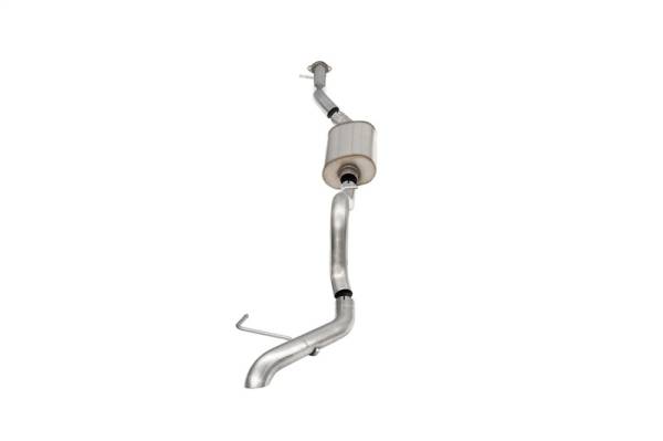 CORSA Performance - CORSA Performance 21205 Corsa 2021-2025 Ford Bronco 2.3L 4-Door 2.75in Cat-Back Single Side Exhaust w/ Turndown Exhaust Tip