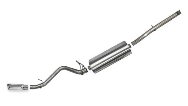 CORSA Performance - CORSA Performance 24872 Corsa 2014-19 Chevy Silverado Reg Cab/Long Bed 1500 5.3L V8 Sport Cat-Back Single Side Exit Exhaust