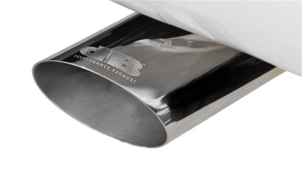 CORSA Performance - CORSA Performance 24894 Corsa 2007-2010 Chevrolet Silverado Crew Cab/Std. Bed 2500 6.0L V8 Polished Sport Cat-Back Exhaust