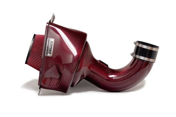 CORSA Performance - CORSA Performance 44001D-R Corsa 2014-19 Chevy Corvette 6.2L (Non Z06) Closed Box Air Intake w/ DryTech Filter-Carbon Fib