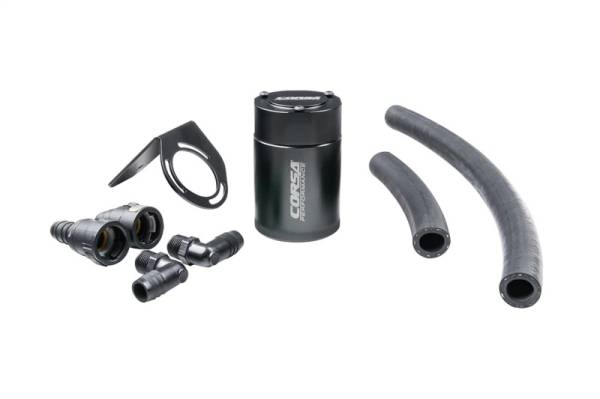 CORSA Performance - CORSA Performance CC0003 Corsa 2018-2023 Ford Mustang GT 5.0L V8 Oil Catch Can