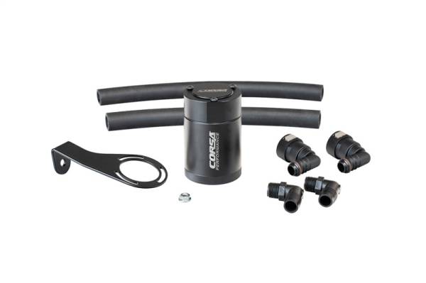 CORSA Performance - CORSA Performance CC0012 Corsa 2021-2025 Ford Bronco 2.7L Aluminum Oil Catch Can