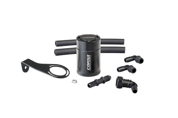 CORSA Performance - CORSA Performance CC0018 Corsa 2021-2025 Ford Bronco 2.3L Aluminum Oil Catch Can