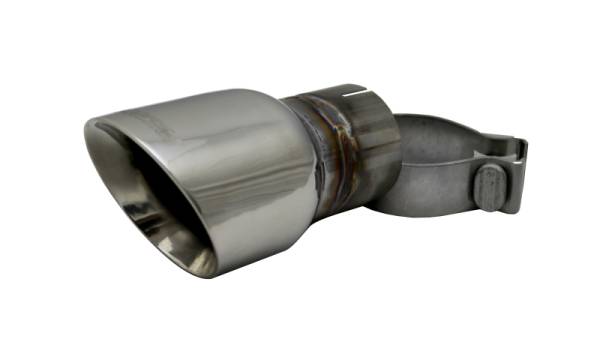 CORSA Performance - CORSA Performance TK002 Corsa Single Universal 2.5in Inlet / 3.5in Outlet Polished PVD Pro-Series Tip Kit