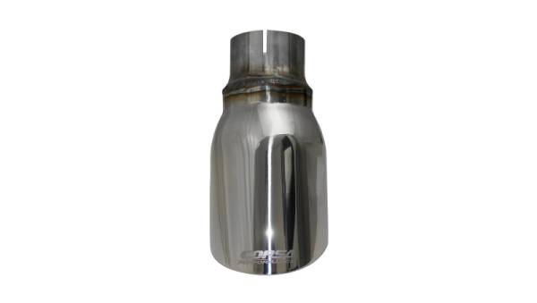 CORSA Performance - CORSA Performance TK004 Corsa Single Universal 2.5in Inlet / 4in Outlet Polished Pro-Series Tip Kit