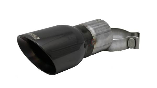 CORSA Performance - CORSA Performance TK006BLK Corsa Single Universal 3.0in Inlet / 4.0in Outlet Black PVD Pro-Series Tip Kit