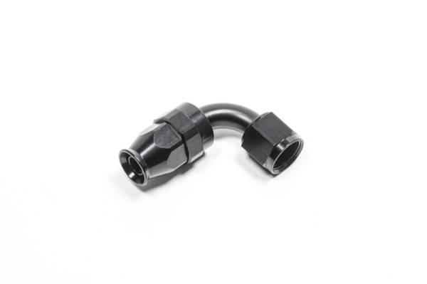 Radium Engineering - RADIUM Engineering 14-0636 Radium Engineering -8AN 90 Degree PTFE Hose End - Black