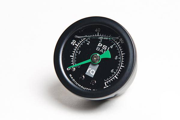Radium Engineering - RADIUM Engineering 20-0029 Radium Engineering 0-100 PSI Fuel Pressure Gauge