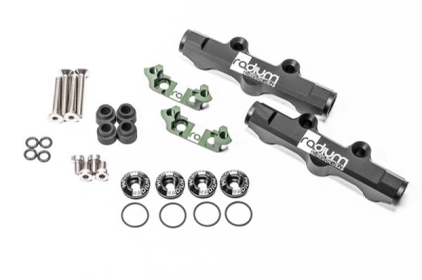 Radium Engineering - RADIUM Engineering 20-0579-02 Radium Subaru EJ V1-2 Top Feed Conversion Fuel Rails V1-2