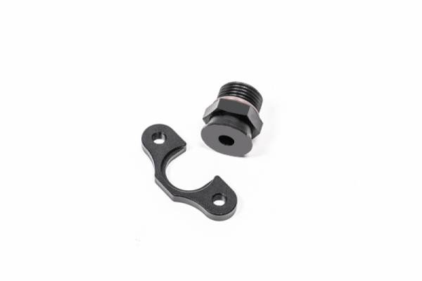Radium Engineering - RADIUM Engineering 20-0603 Radium Engineering FPR Adapter - 8AN ORB - 7mm Bore - 39mm Spacing - M6